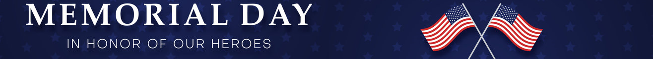 Huge Memorial Day Sale
